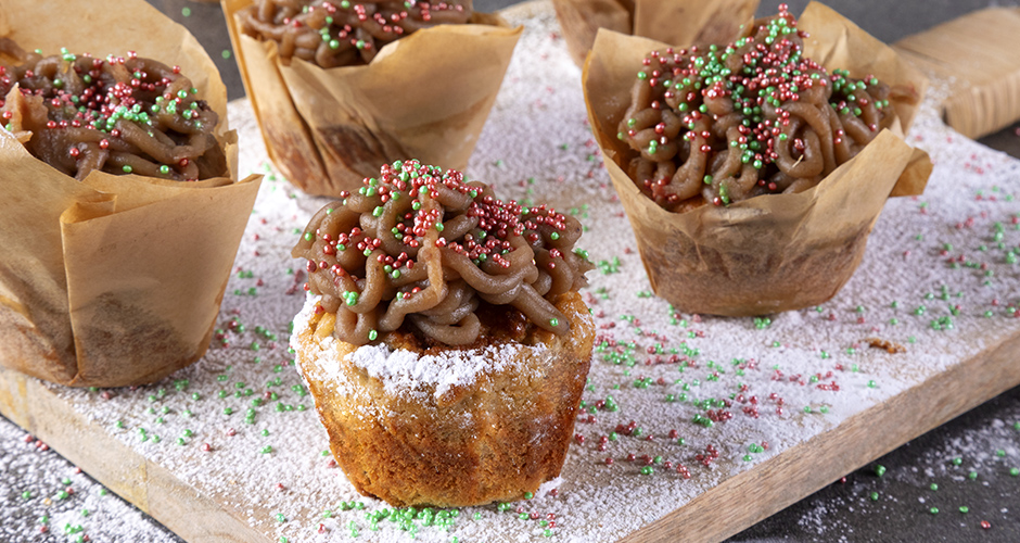 Chestnut muffins | Akis Petretzikis